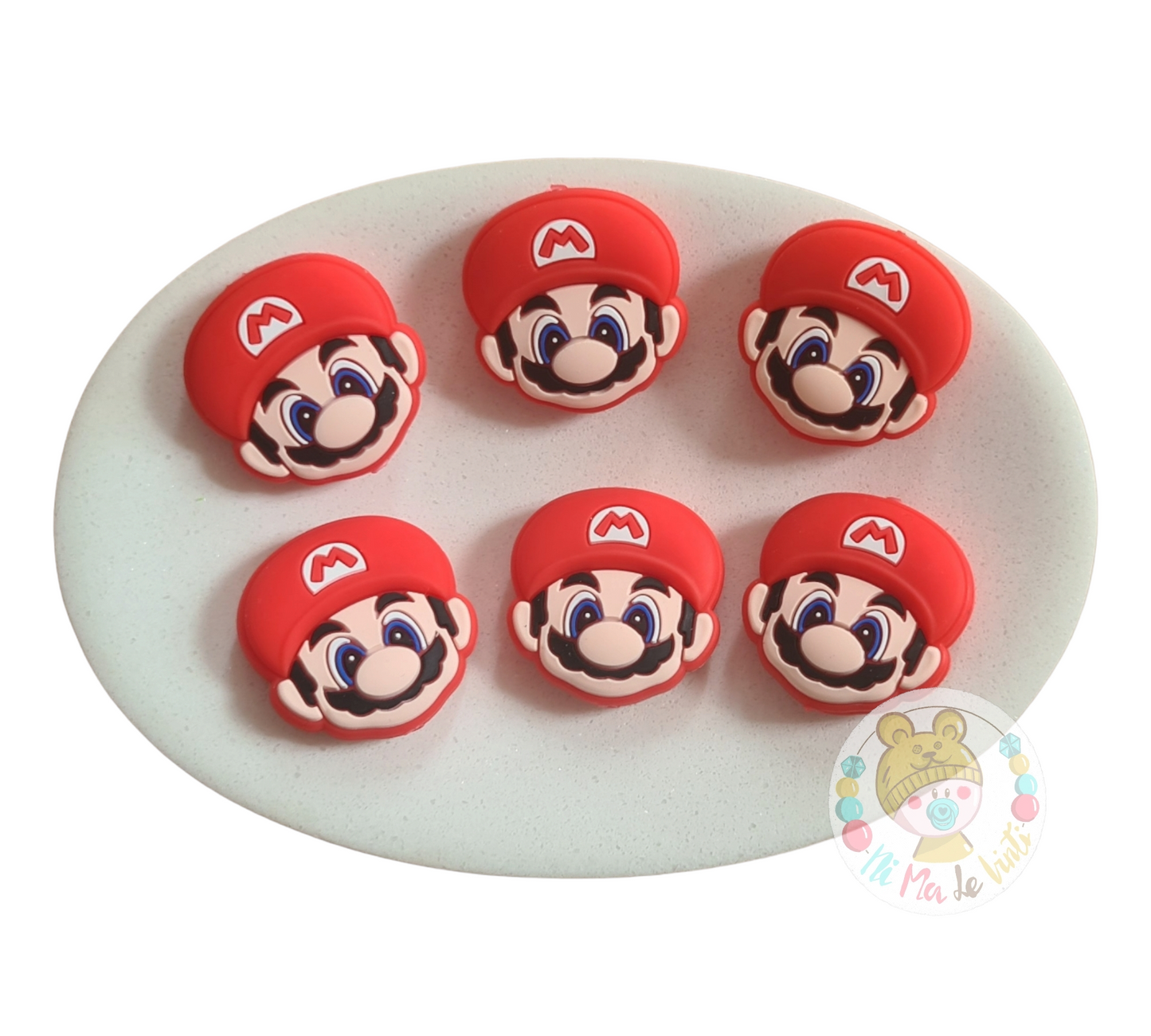 Mario Silicone Bead