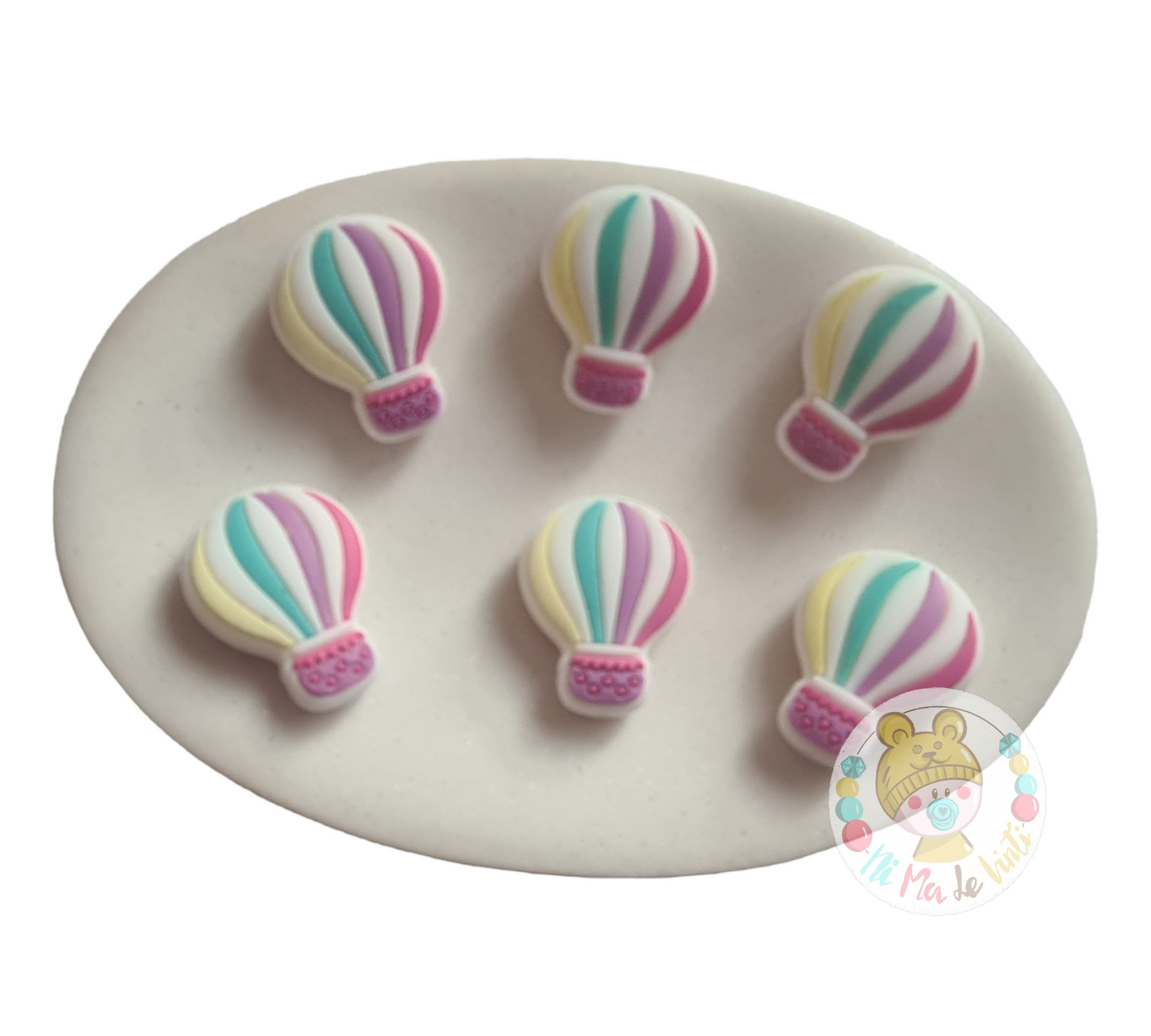 Air Baloon Silicone Beads