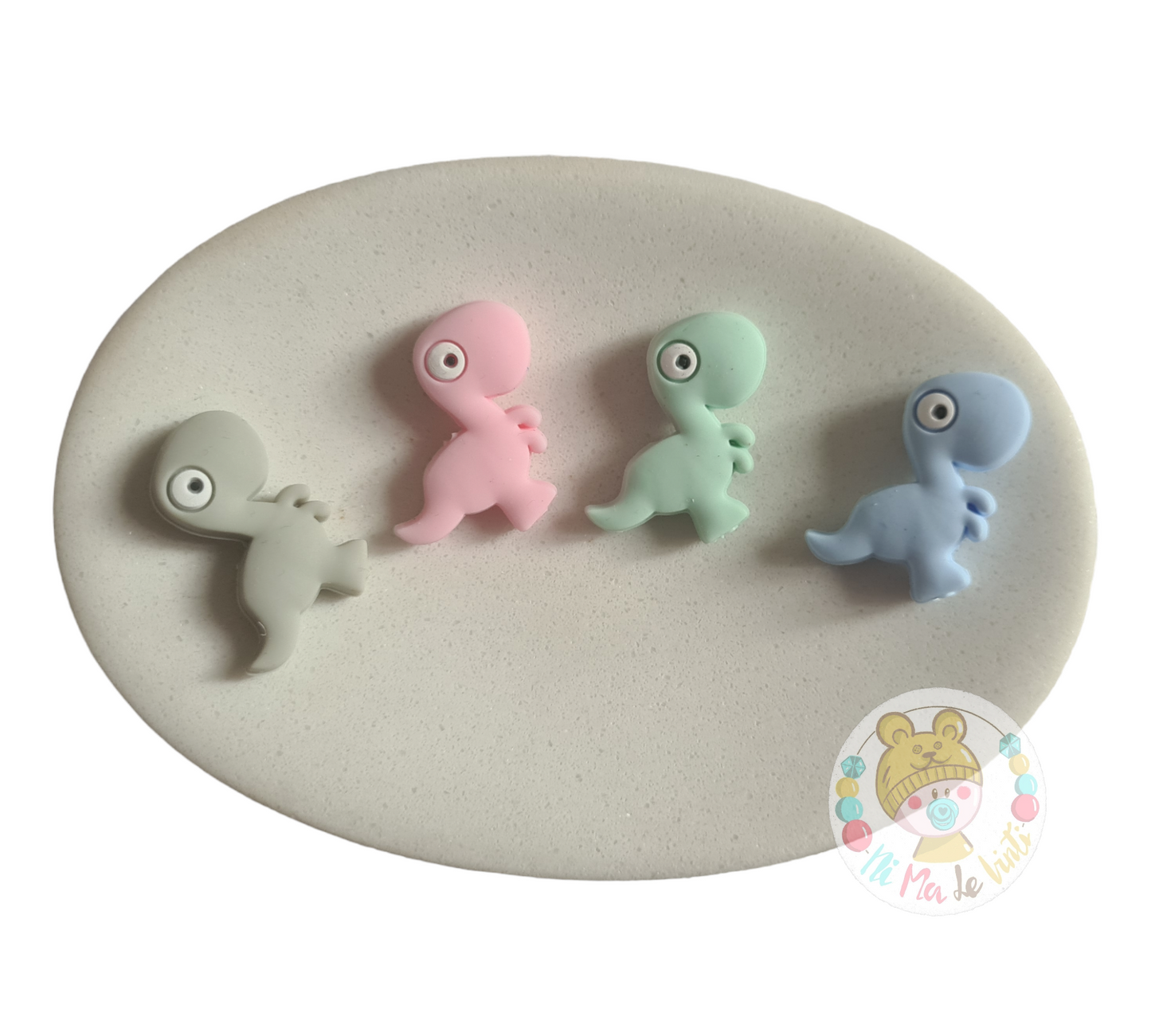 Dinosaur silicone Beads