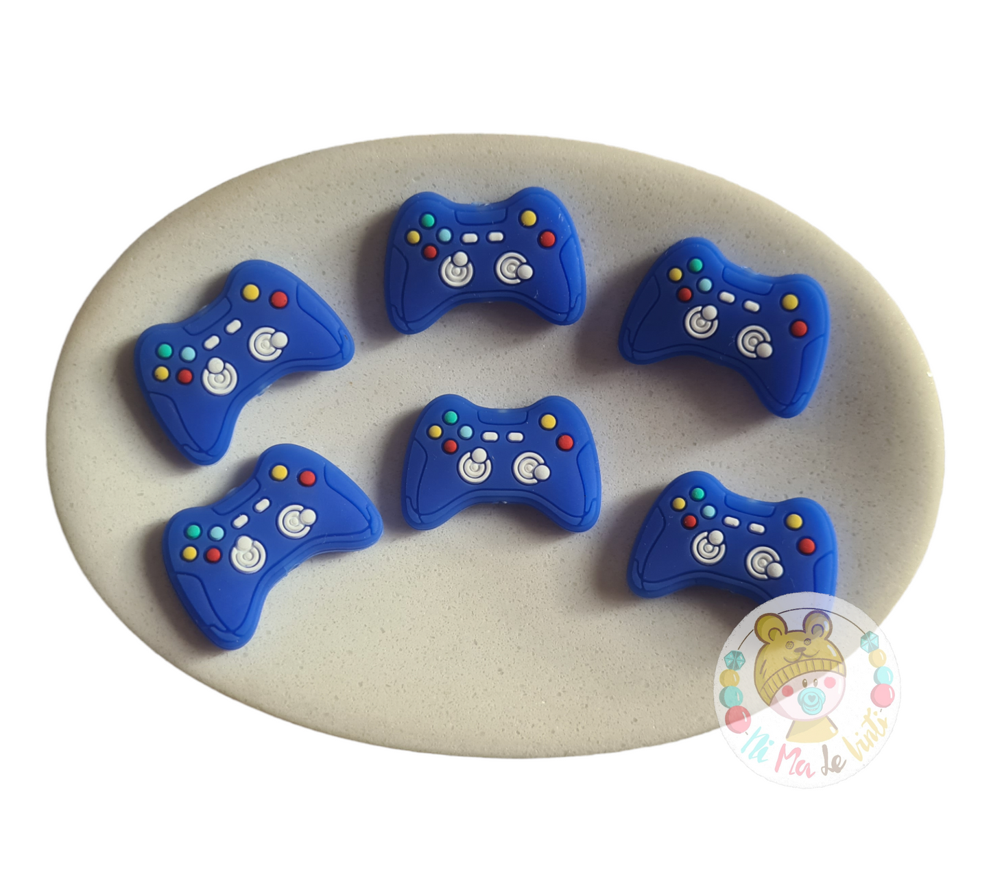 Game Pad Silicone Beads