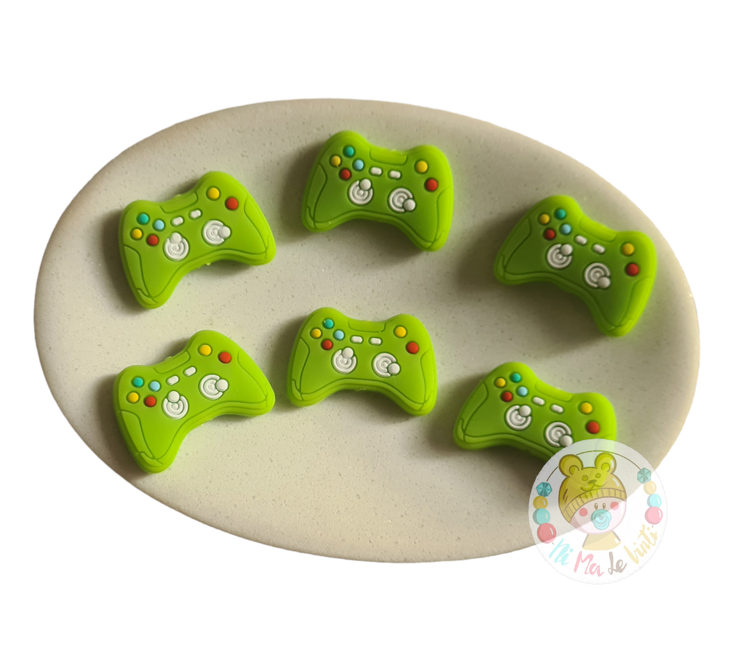Game Pad Silicone Beads