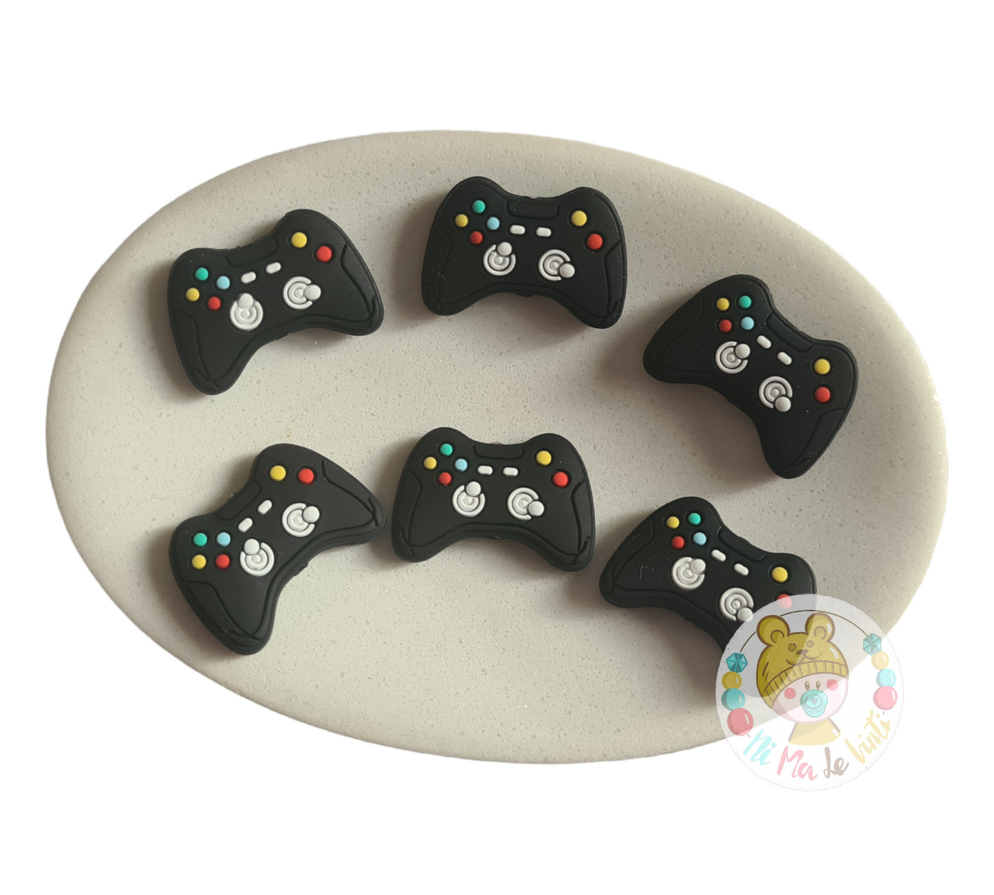 Game Pad Silicone Beads