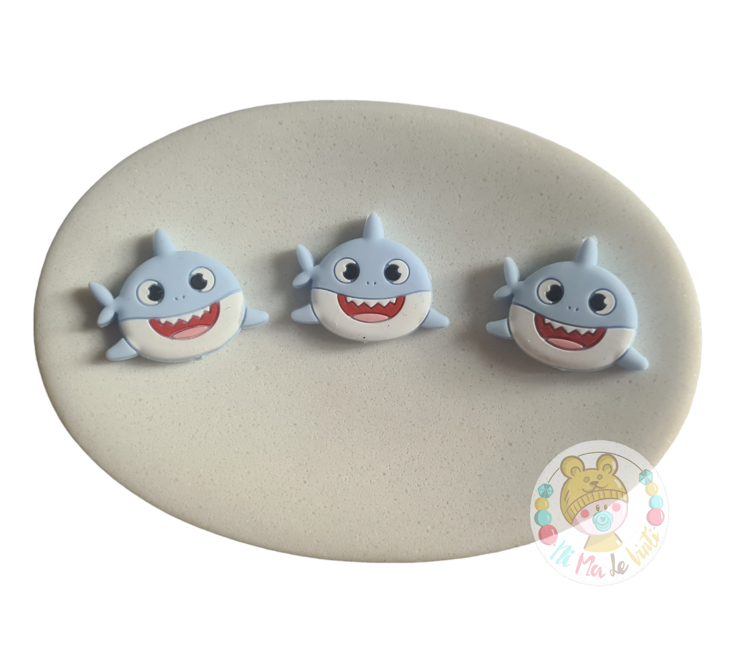 Baby Shark Silicone Beads