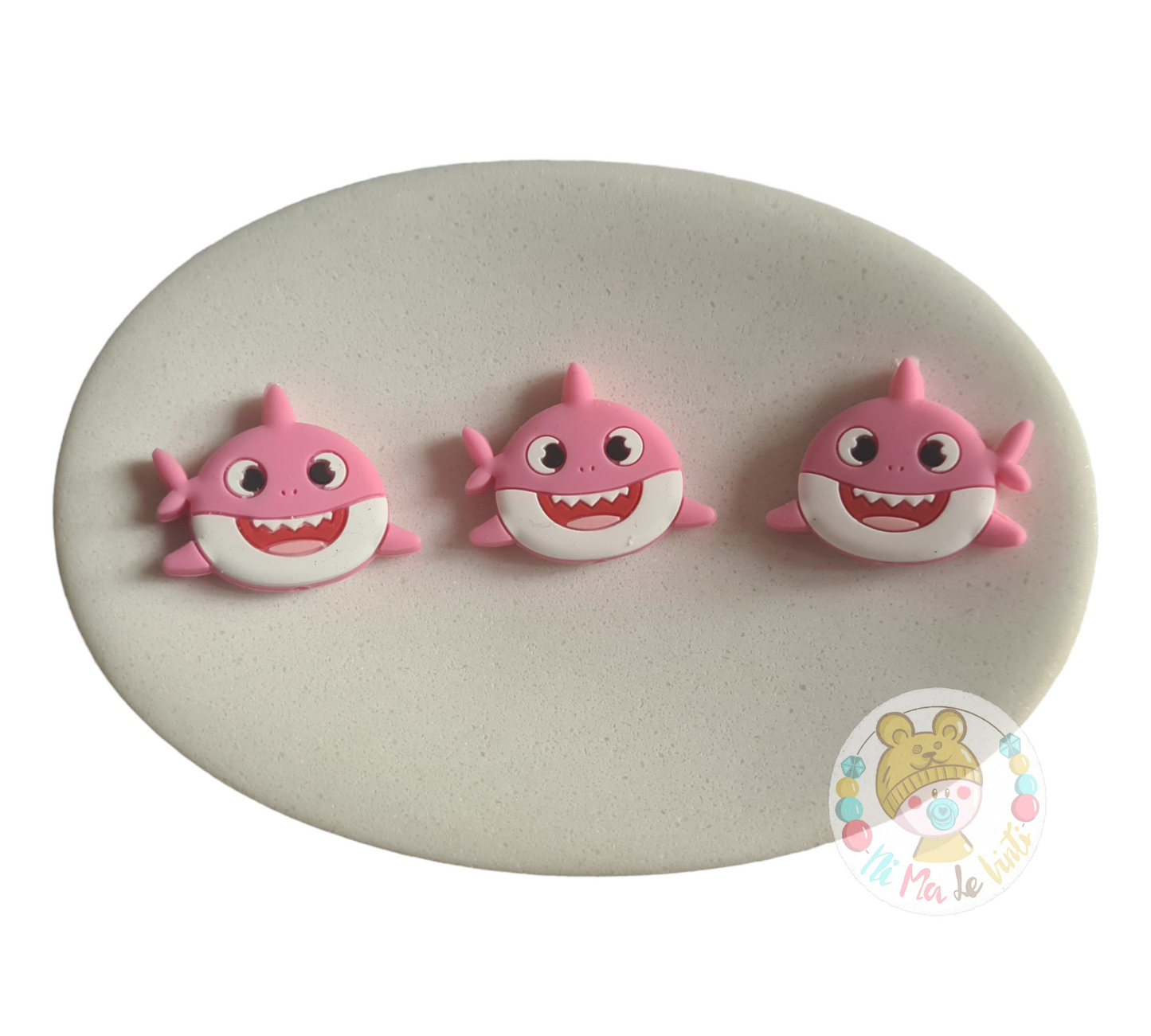 Baby Shark Silicone Beads