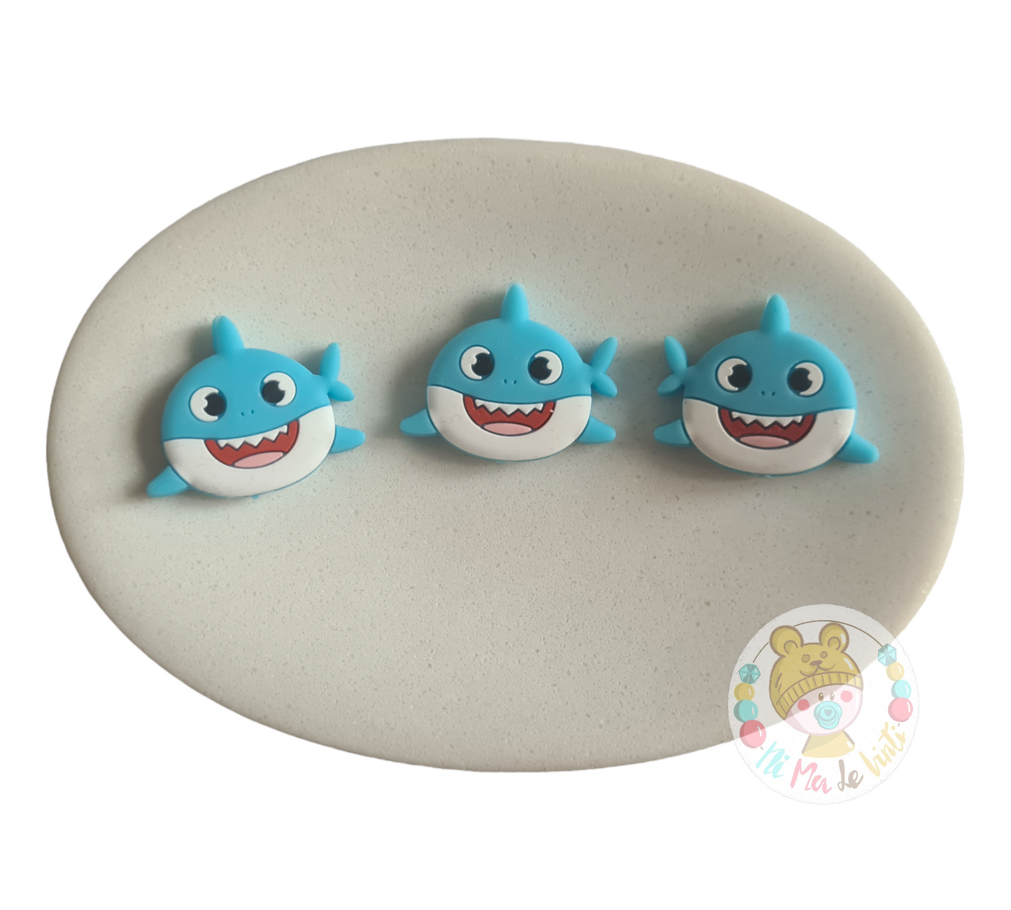 Baby Shark Silicone Beads