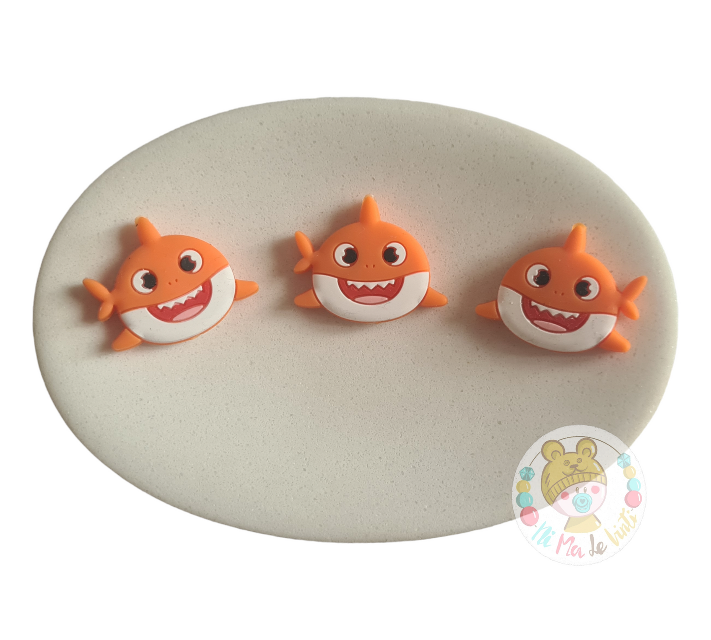 Baby Shark Silicone Beads