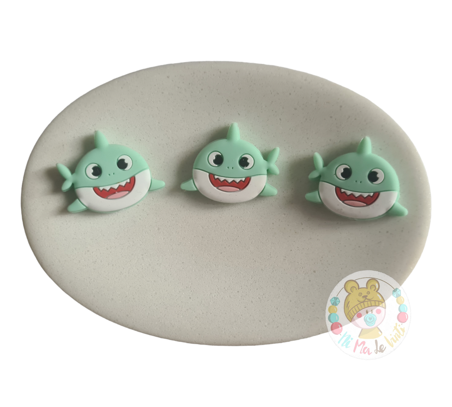 Baby Shark Silicone Beads