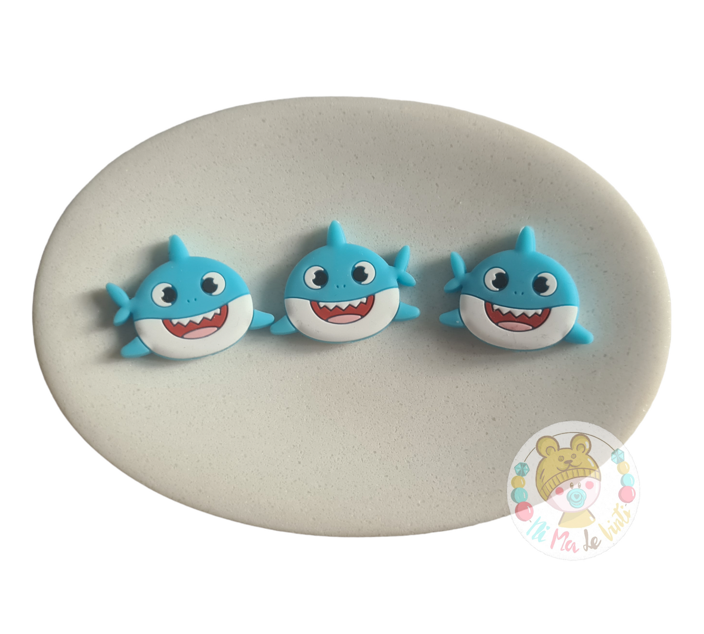 Baby Shark Silicone Beads
