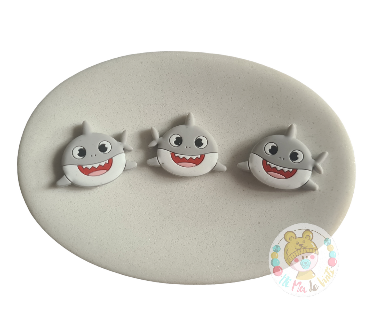 Baby Shark Silicone Beads
