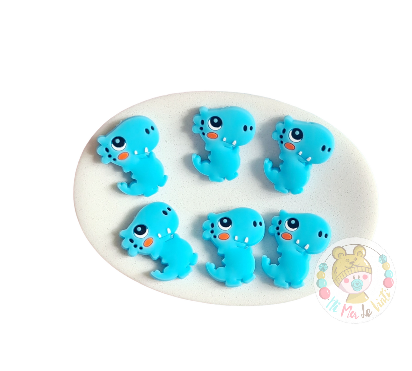 Dinosaur silicone Beads