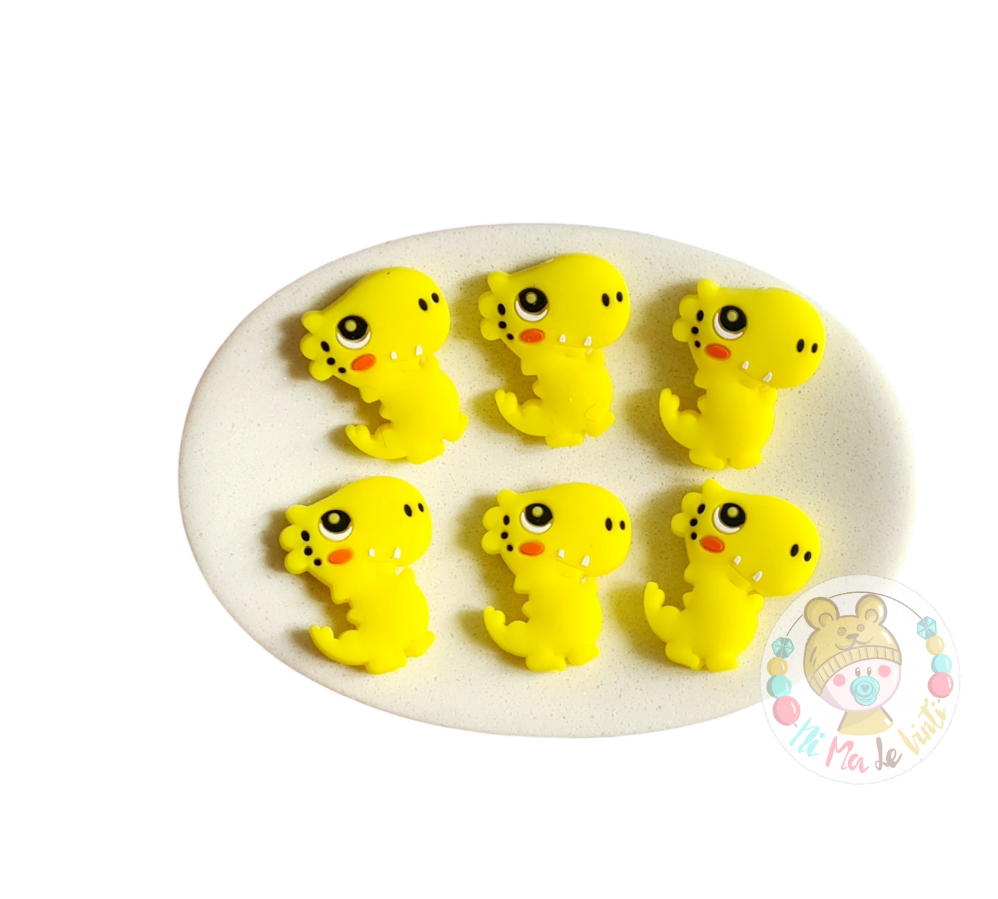 Dinosaur silicone Beads