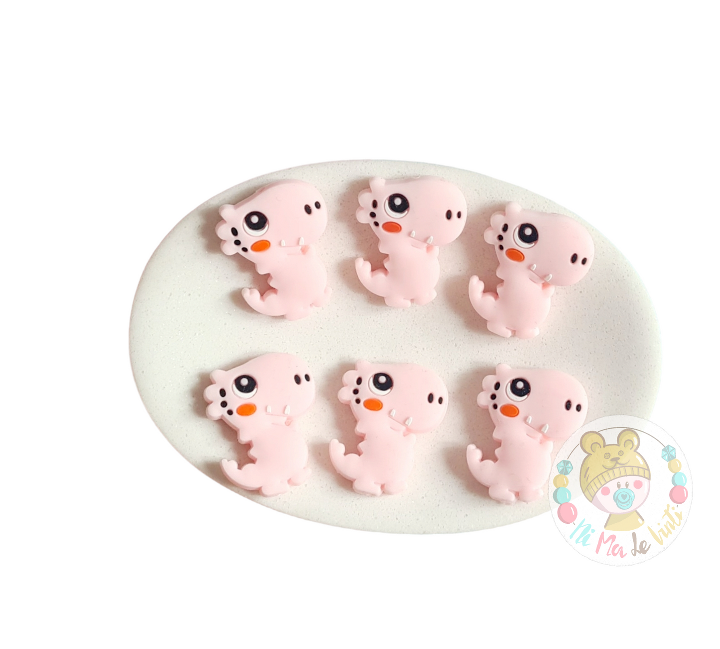 Dinosaur silicone Beads