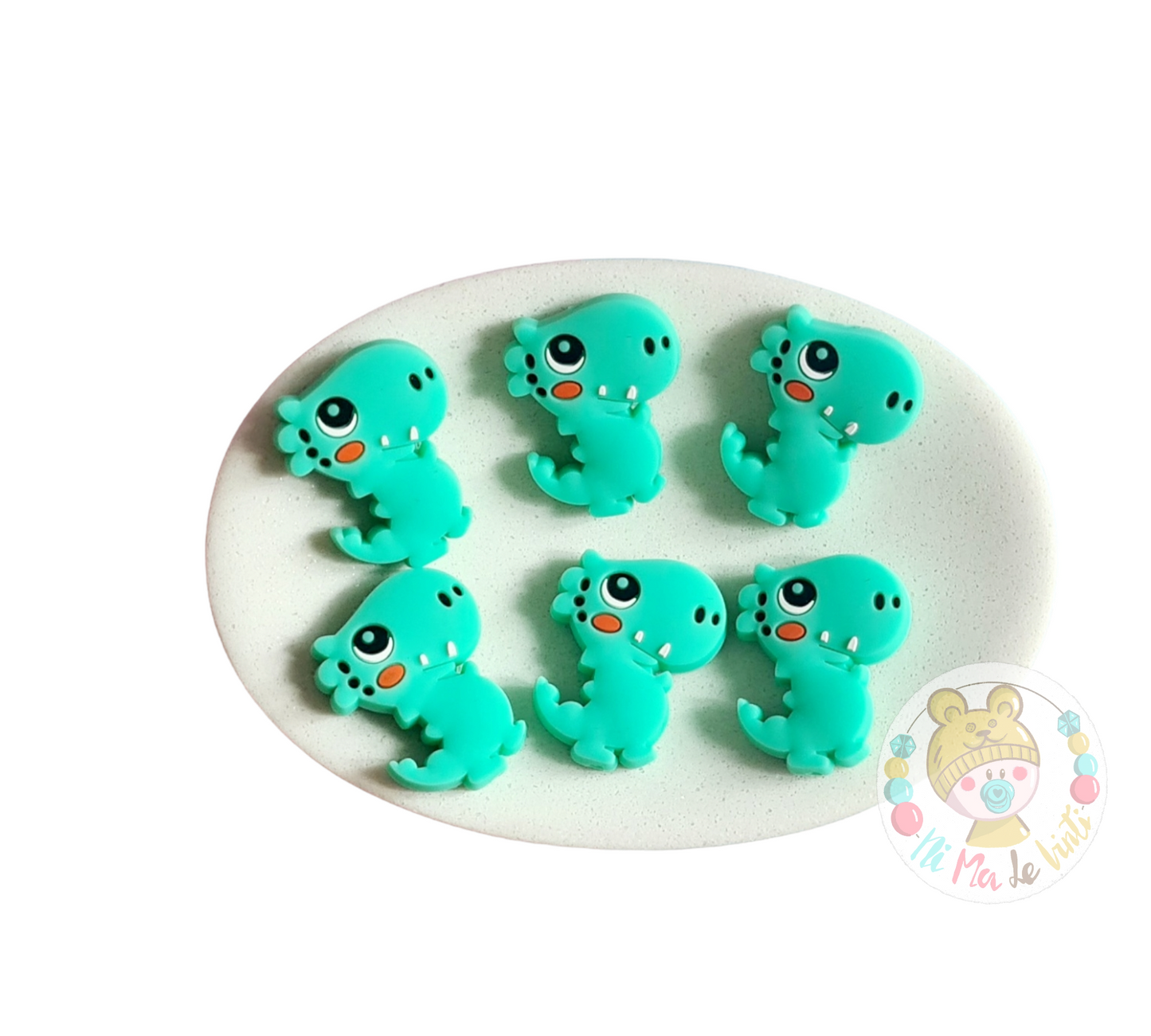 Dinosaur silicone Beads