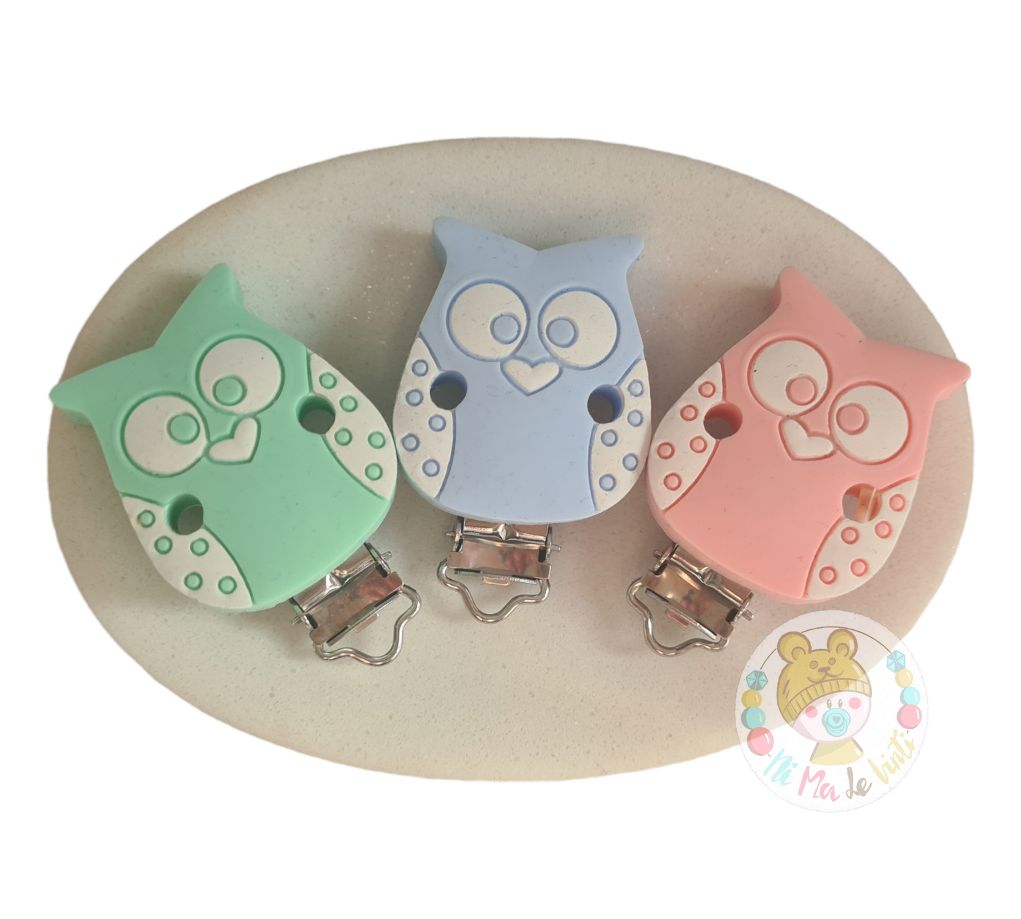 Owl Silicone Clip