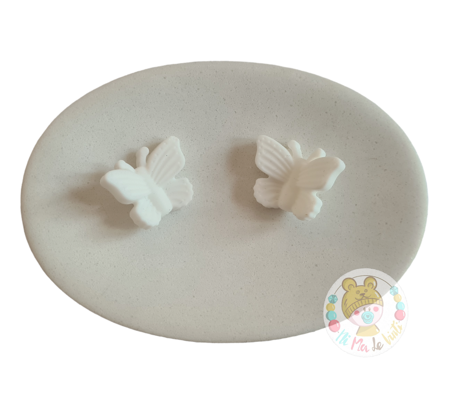 Butterfly Silicone beads