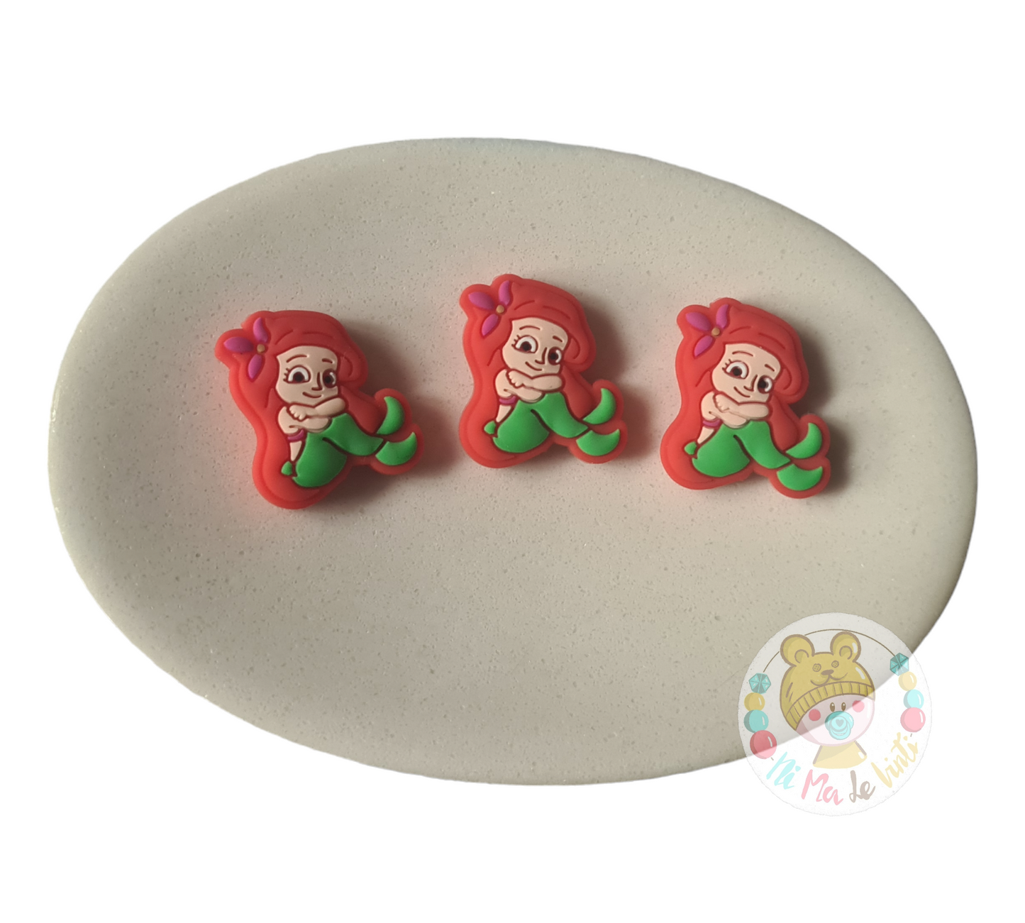 Mermaid Silicone Beads