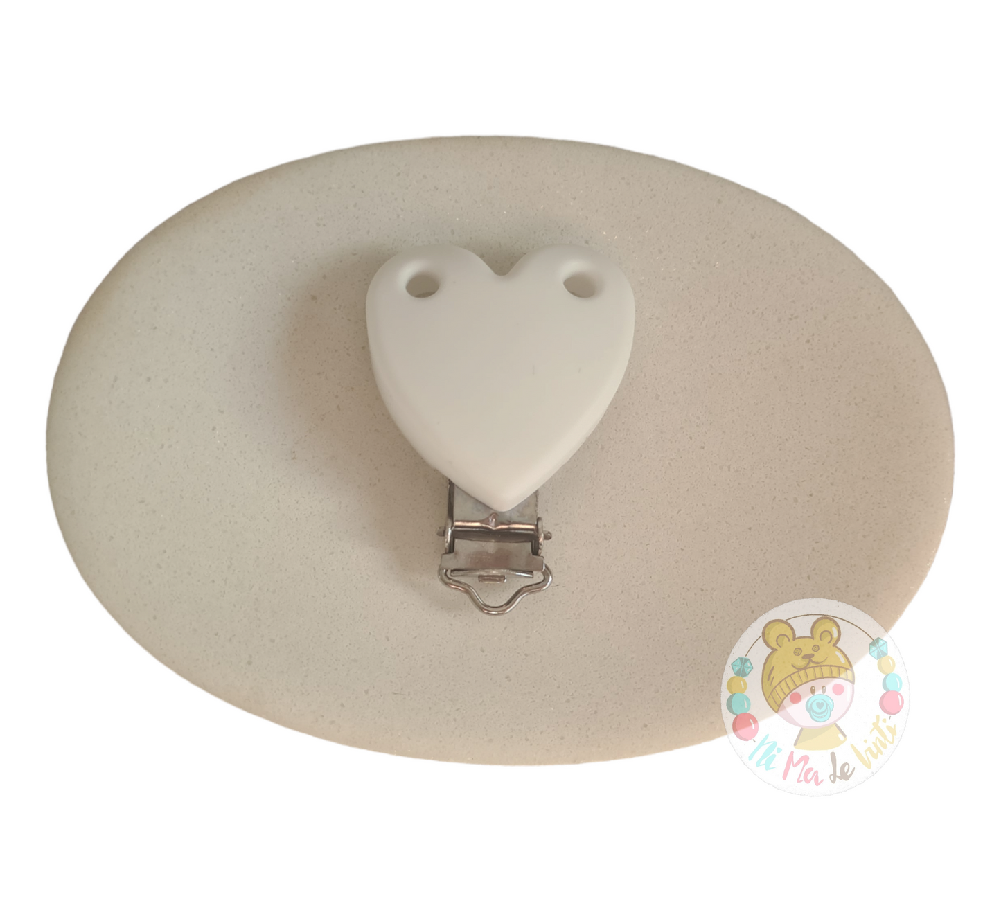 Heart Silicone Clip