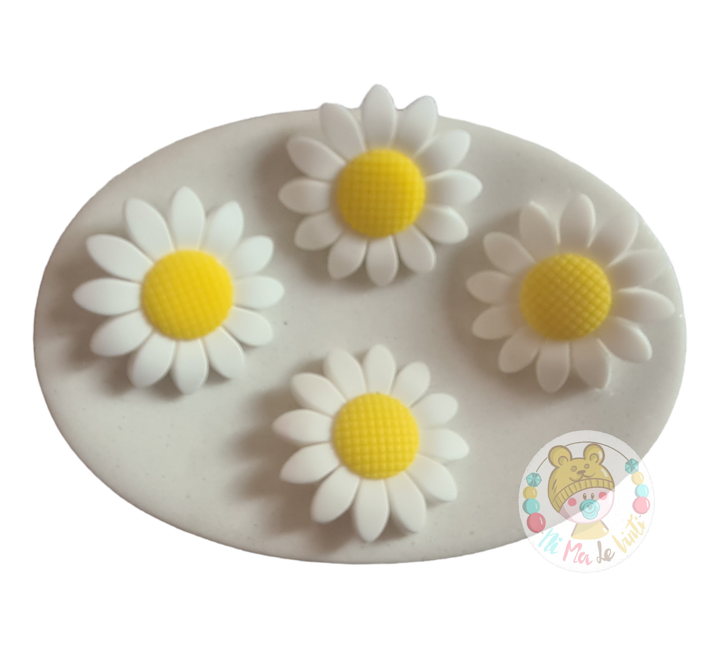 Sunflower Silicone beads