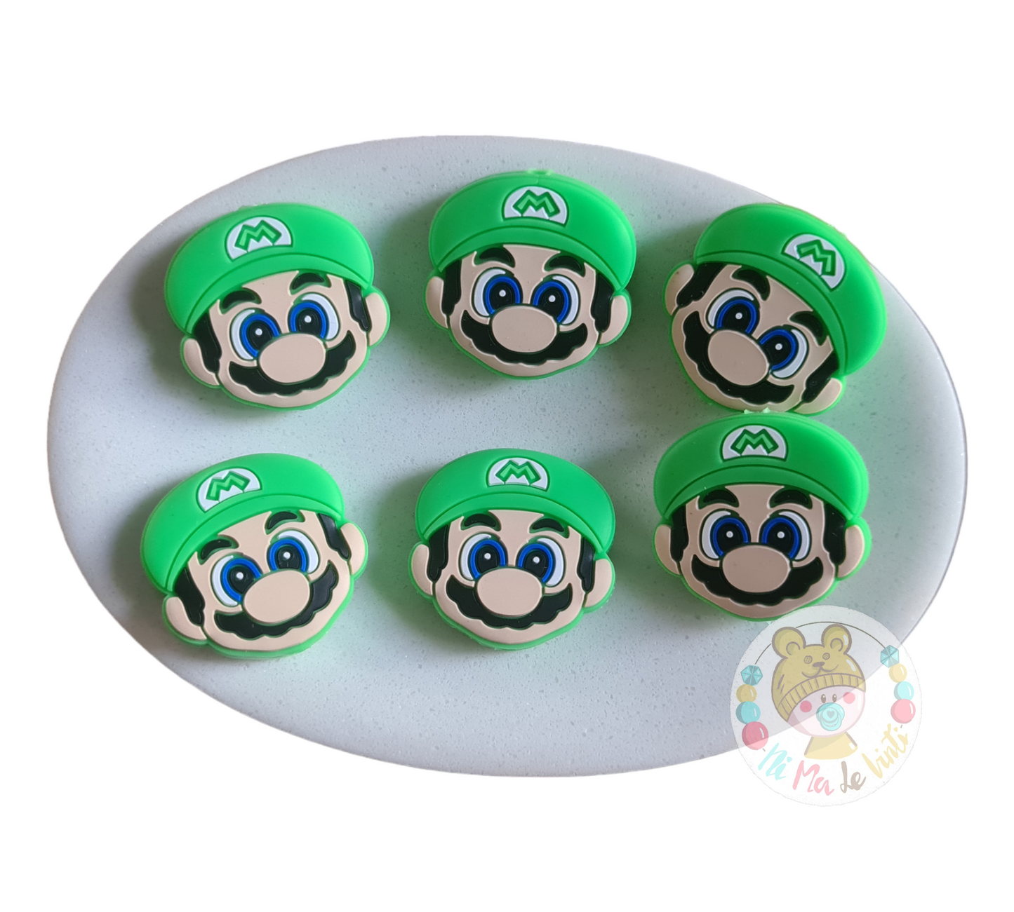 Mario Silicone Bead