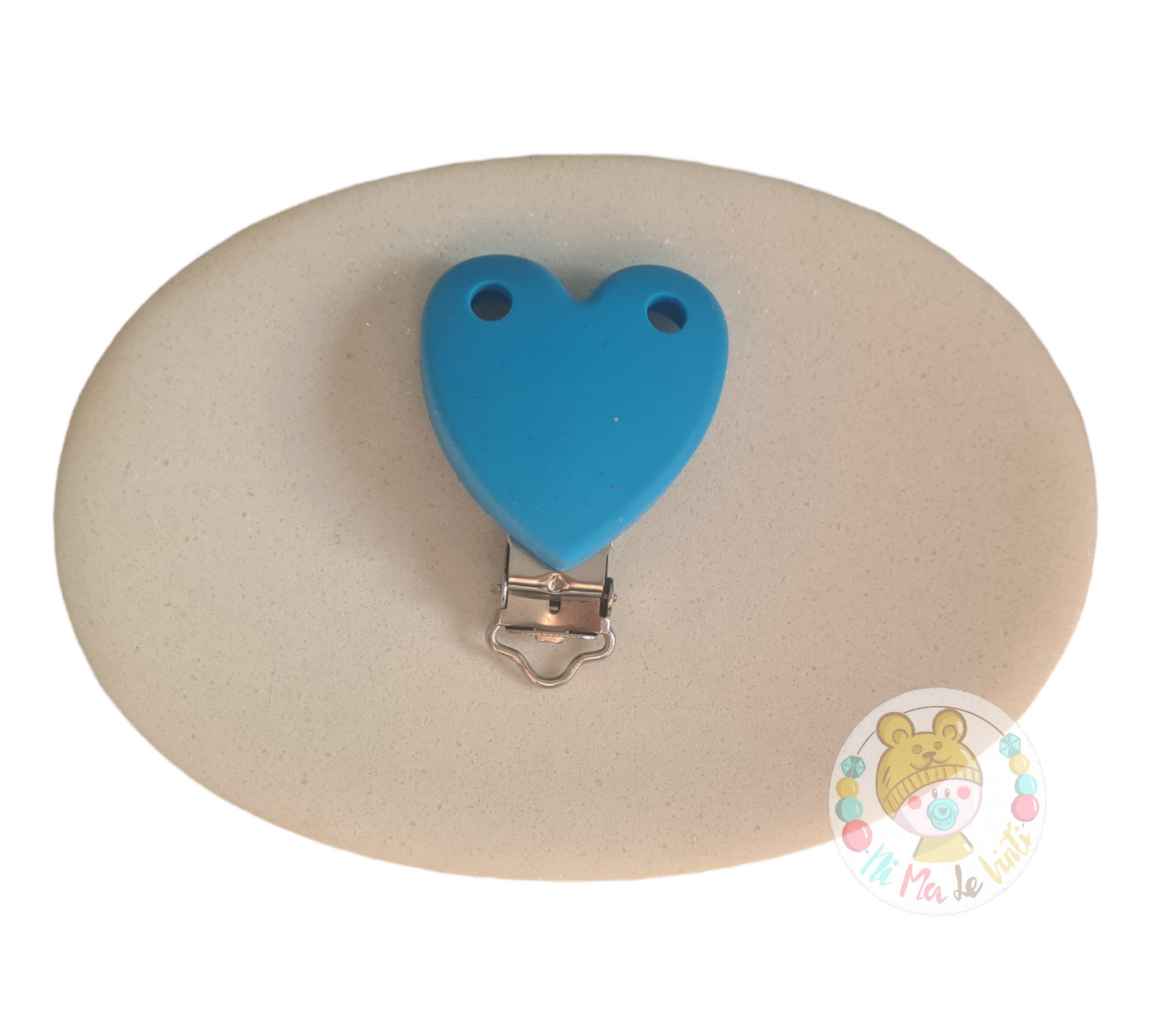 Heart Silicone Clip