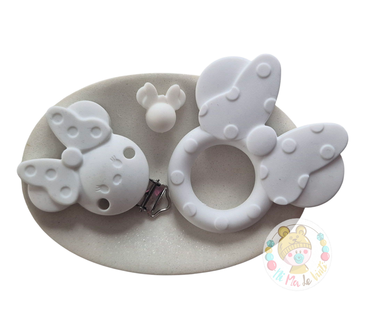 White Minnie Mouse Set