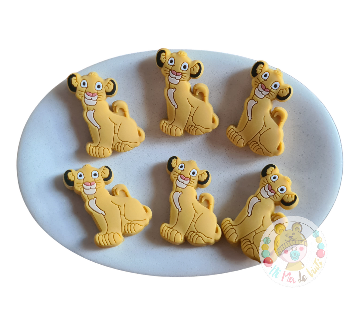 Simba Silicone Beads