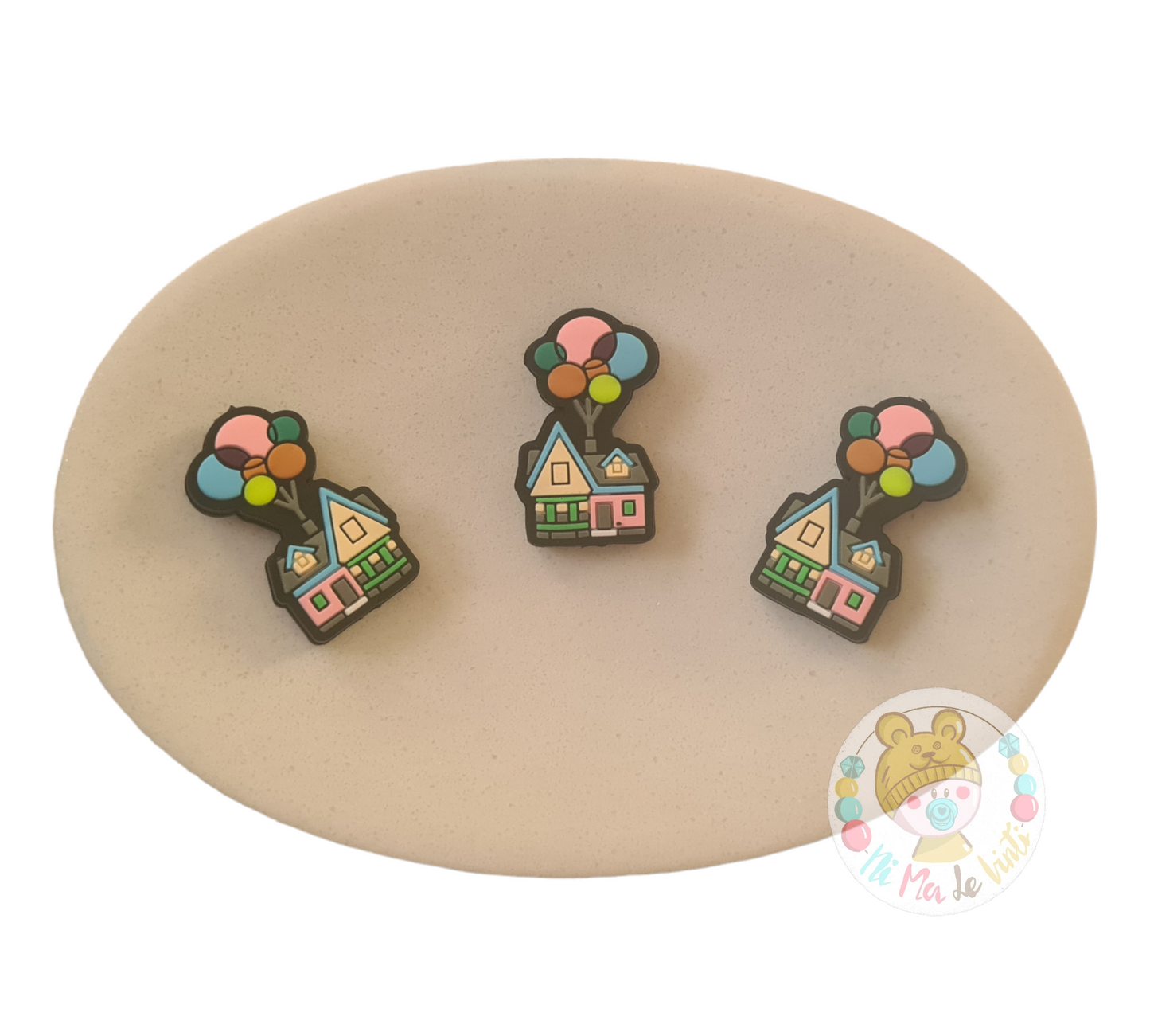 Up House Silicone Beads