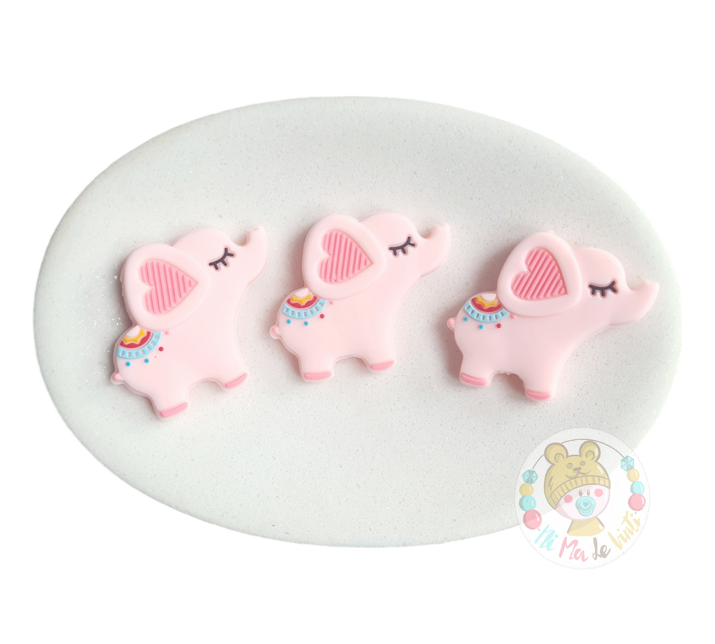 Elephant Silicone Beads