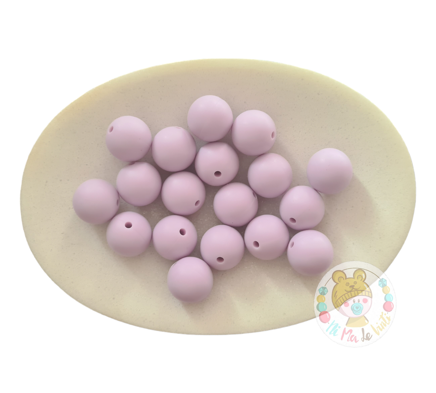 Lilliac 15mm Silicone Beads