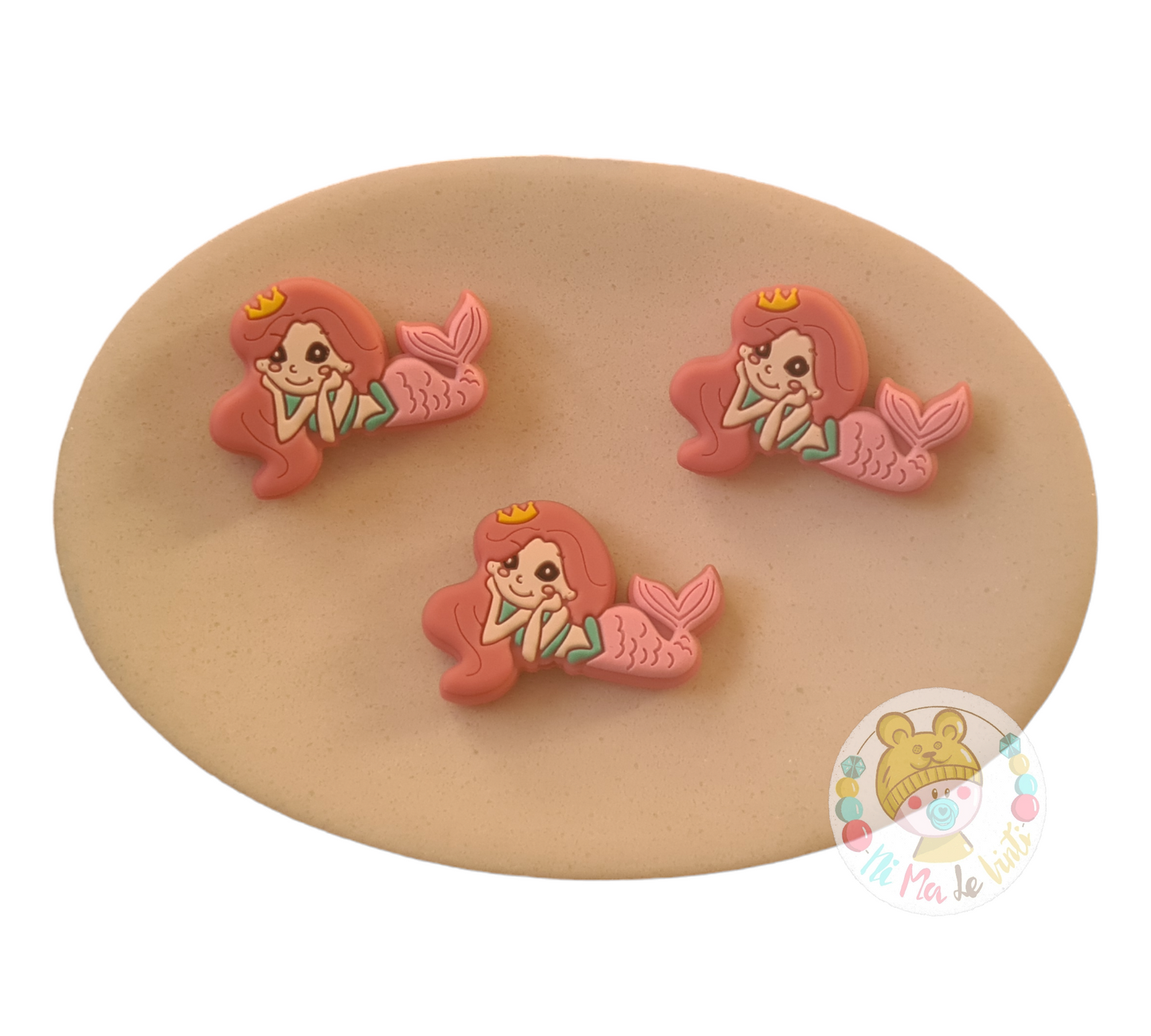 Mermaid Silicone Beads