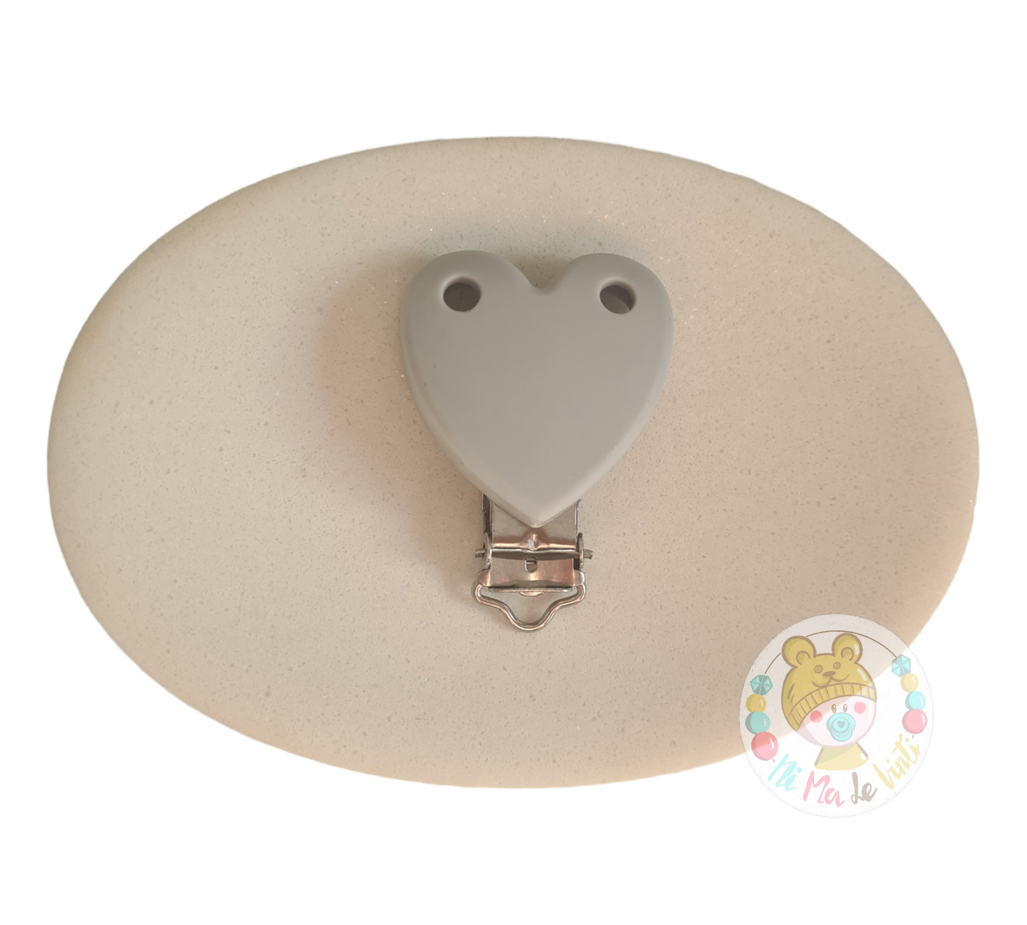 Heart Silicone Clip