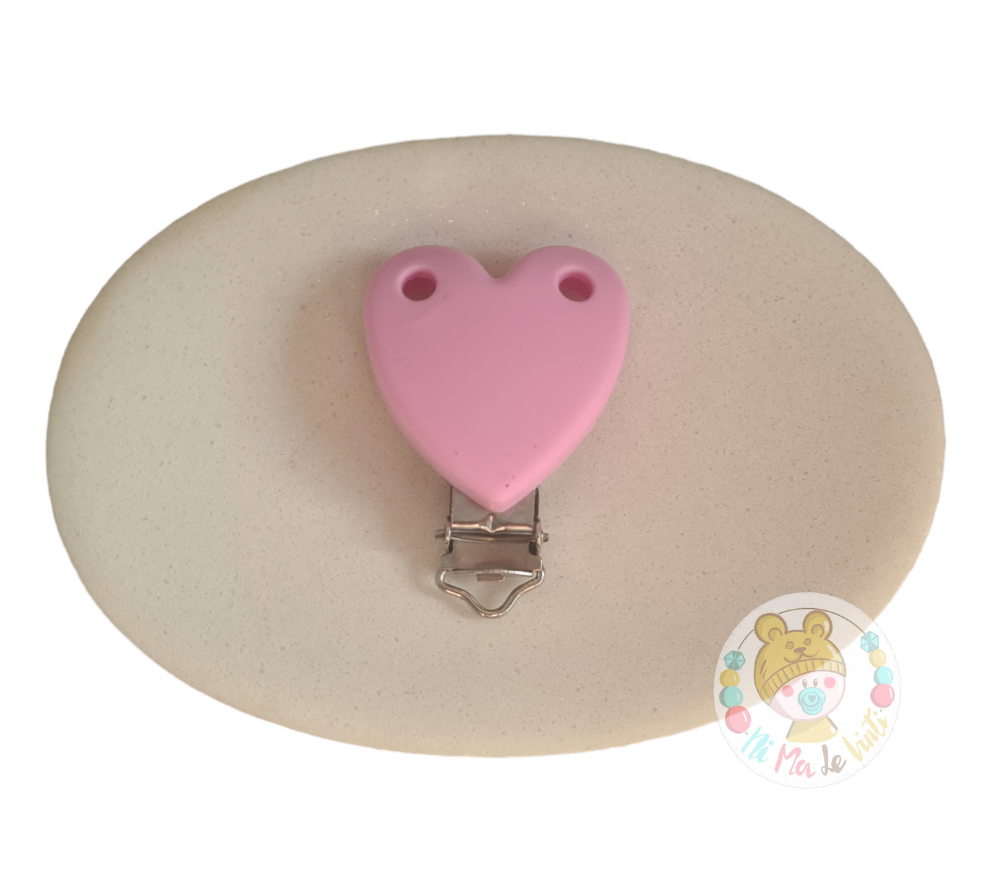 Heart Silicone Clip