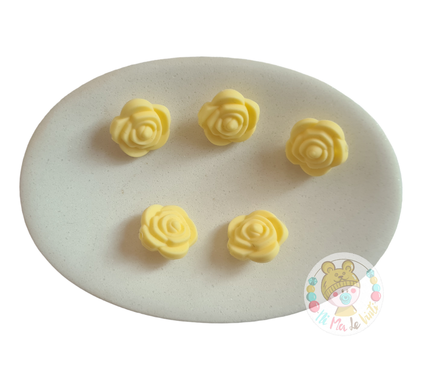 Small Rose Beads