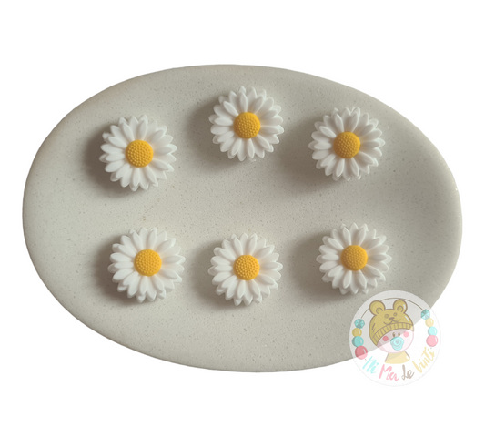 Daisy Silicone Bead