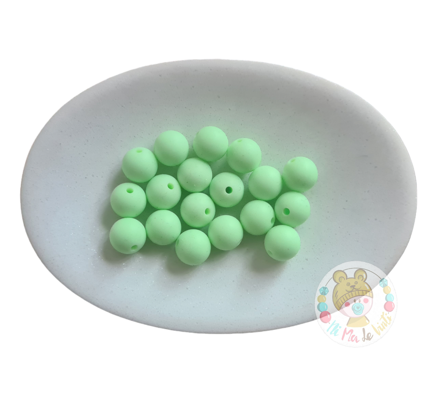 Lemon 12mm Beads