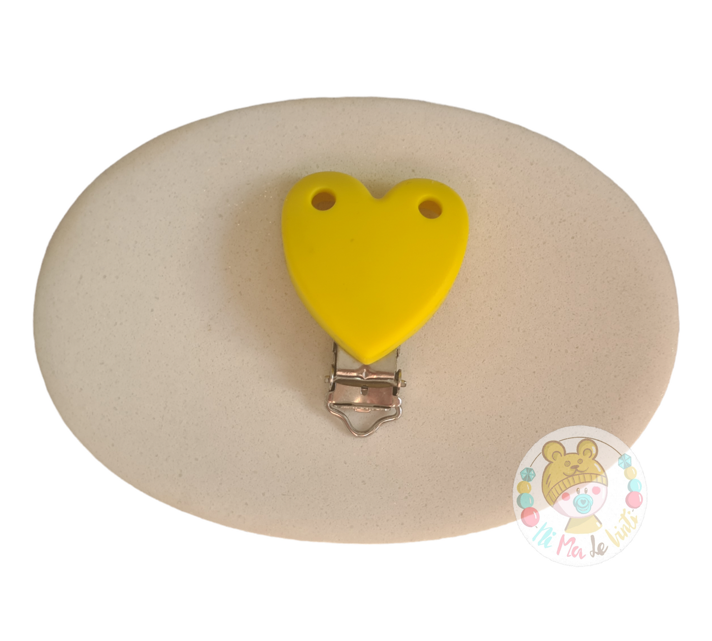 Heart Silicone Clip