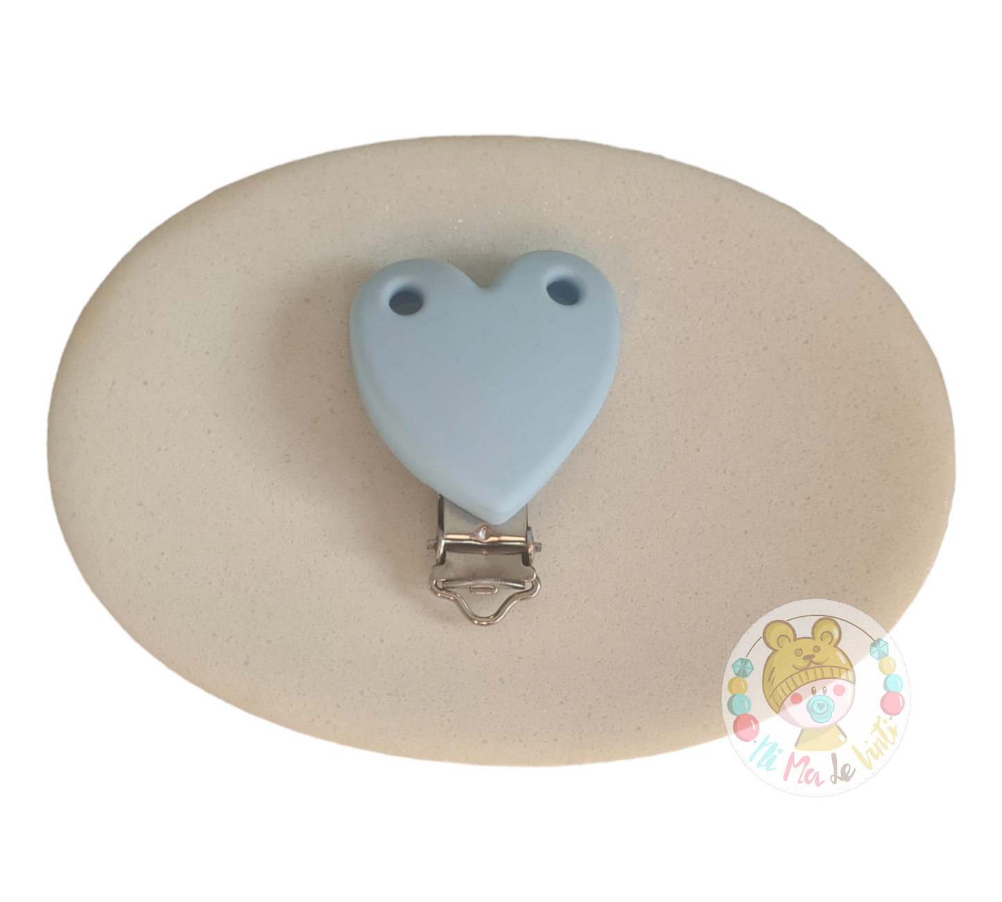 Heart Silicone Clip