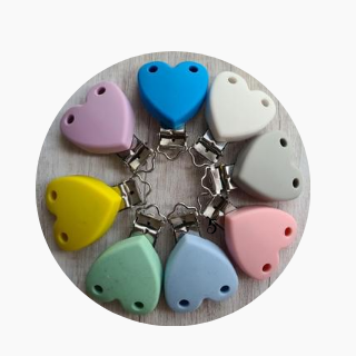 Heart Silicone Clip