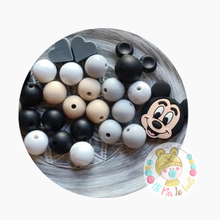 Mickey Mouse Silicone bead