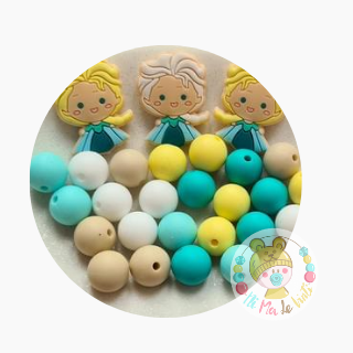 Princess Silicone Beads