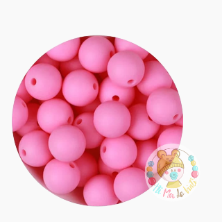 9mm Round Silicone Beads
