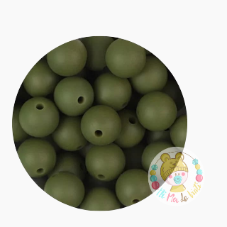 9mm Round Silicone Beads