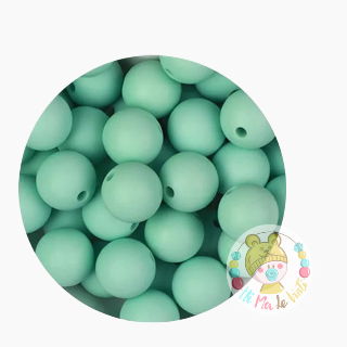 9mm Round Silicone Beads