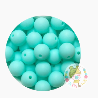 9mm Round Silicone Beads