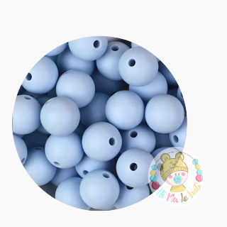 9mm Round Silicone Beads