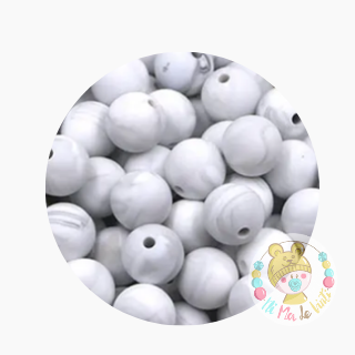 9mm Round Silicone Beads