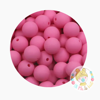 9mm Round Silicone Beads