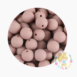 9mm Round Silicone Beads