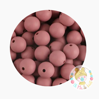 9mm Round Silicone Beads