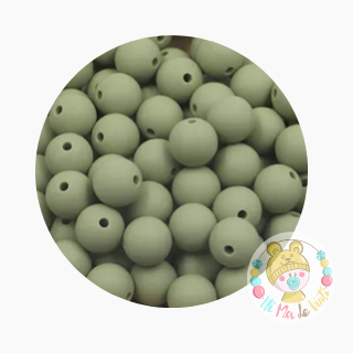 9mm Round Silicone Beads